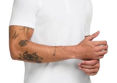 Μπλούζα Polo Wilson Team Seamless 2.0 WM00286411WTA-00-BRIGHT WHITE Ανδρικό - Wilson - 