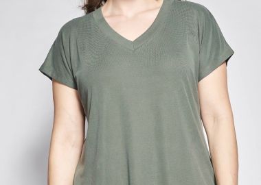 Μπλούζα Ριπ σε Άνετη Γραμμή -  - 