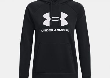 Μπλούζα Rival Fleece Big Logo Hoodie - UNDER ARMOUR - 
