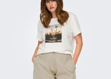 Μπλούζα t-shirt Cararna - ONLY CARMAKOMA - 