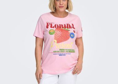 Μπλούζα t-shirt Carbolette - ONLY CARMAKOMA - 