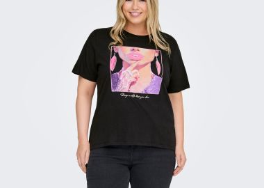 Μπλούζα t-shirt Carchrista - ONLY CARMAKOMA - 