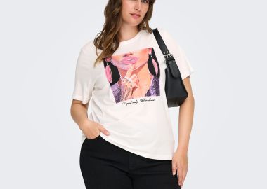 Μπλούζα t-shirt Carchrista - ONLY CARMAKOMA - 