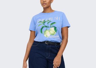 Μπλούζα t-shirt Carshania - ONLY CARMAKOMA - 