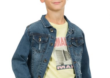 Μπλούζα τύπωμα Small Moves - ΛΕΜΟΝΙ 13-223040-5 - energiers - 