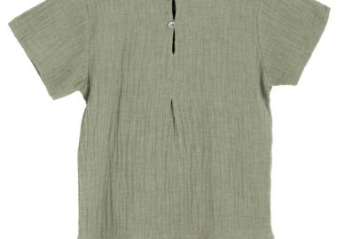 ΜΠΛΟΥΖΑ - ΧΑΚΙC519 BOM923SAGEGREENMELANGE ΧΑΚΙC519 BOM923SAGEGREENMELANGE - BUDDIES - 