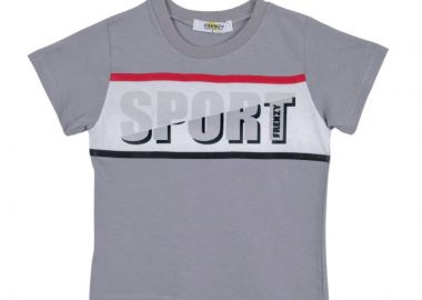 ΜΠΛΟΥΖΑ - Γκρι ΓΚΡΙ - Frenzy style - 