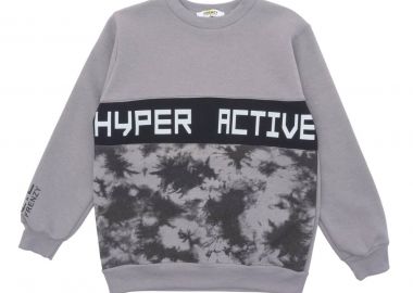 ΜΠΛΟΥΖΑ - Γκρι ΓΚΡΙ - Frenzy style - 