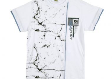 ΜΠΛΟΥΖΑ - Λευκο ραφ ΛΕΥΚΟ ΡΑΦ - Frenzy style - 