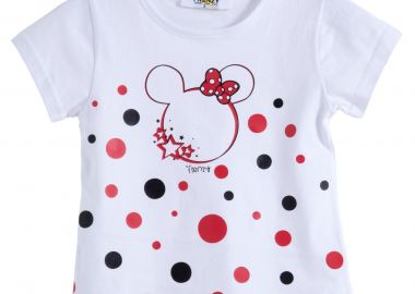 ΜΠΛΟΥΖΑ - ΛΕΥΚΟ ΚΟΚΚΙΝΟ ΛΕΥΚΟ ΚΟΚΚΙΝΟ - Frenzy style - 