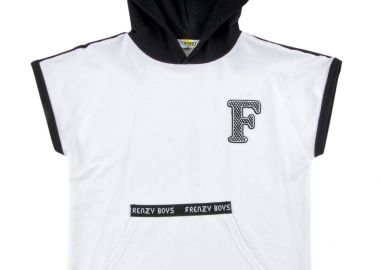 ΜΠΛΟΥΖΑ - ΛΕΥΚΟ ΛΕΥΚΟ - Frenzy style - 