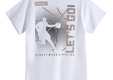 ΜΠΛΟΥΖΑ - ΛΕΥΚΟ ΛΕΥΚΟ - Frenzy style - 