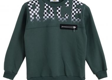 ΜΠΛΟΥΖΑ - ΠΡΑΣΙΝΟ ΠΡΑΣΙΝΟ - Frenzy style - 