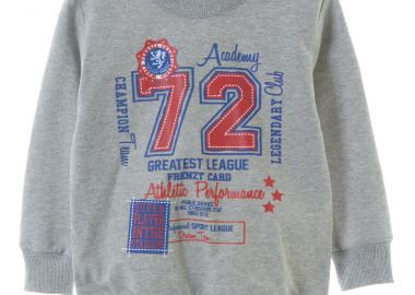 ΜΠΛΟΥΖΑ ΑΧΝ - Γκρι ΓΚΡΙ - Frenzy style - 