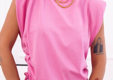 ΜΠΛΟΥΖΑ ΑΜΑΝΙΚΗ BUBBLETOP BY LUMINA - fashionroom - 