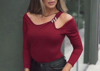 ΜΠΛΟΥΖΑ ΕΞΩΜΗ - ROBERTA - sense-shop - 