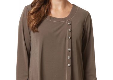 ΜΠΛΟΥΖΑ ΛΑΙΜΟΚΟΨΗ ΜΕ ΚΟΥΜΠΙΑ - Anna Raxevsky - 