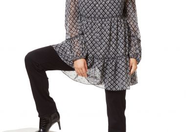 ΜΠΛΟΥΖΑ ΜΕ ΒΟΛΑΝ ΜΟΥΣΕΛΙΝΑ LUREX - Anna Raxevsky - 