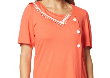 ΜΠΛΟΥΖΑ ΜΕ ΓΙΑΚΑ ΚΑΙ ΤΡΕΣΑ - Anna Raxevsky - 