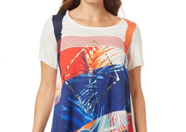 ΜΠΛΟΥΖΑ ΜΕ ΤΥΠΩΜΑ SEA AND SUN - Anna Raxevsky - 