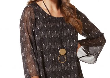 ΜΠΛΟΥΖΑ ΜΟΥΣΕΛΙΝΑ LUREX - Anna Raxevsky - 