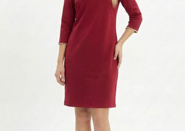 ΜΠΟΡΝΤΩ ΦΟΡΕΜΑ ΜΕ ΠΕΡΛΕΣ ΚΑΙ ΑΝΟΙΧΤΗ ΠΛΑΤΗ - Anna Raxevsky - 