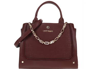 Μπορντώ τσάντα χειρός - LAURA BIAGIOTTI - 