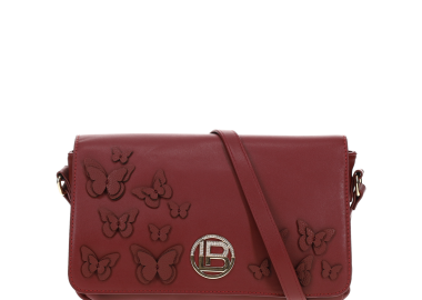 Μπορντώ τσάντα ώμου - LAURA BIAGIOTTI - 