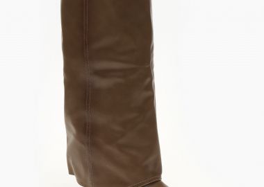 Μπότα με εφέ γκέτας - Πούρο - Issue - 