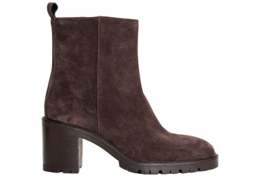 Μποτάκια Ale Σουέντ Με χαμηλό Τακούνι 8Y23271-BROWN Γυναικείο - Ale - 