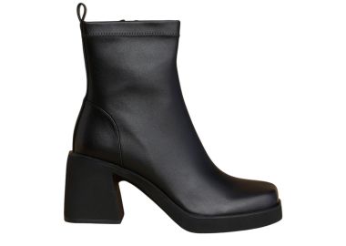 Μποτάκια Attrattivo Με Χοντρό Τακούνι 9Y23251-BLACK Γυναικείο - Attrattivo - 