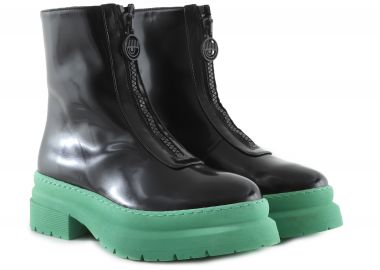 Μποτάκια Chiara Ferragni Vegan Abraded Leather CF3035_168-BLACK VEGAN Γυναικείο - Chiara Ferragni - 