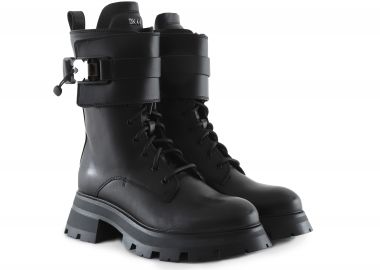 Μποτάκια DKNY Mid Sava K3240927-BLK Γυναικείο - DKNY - 