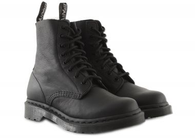 Μποτάκια Dr. Martens 1460 Pascal Mono Virginia 24479001-Black Γυναικείο - Dr. Martens - 