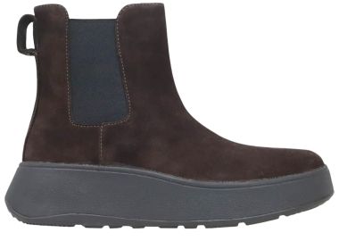 Μποτάκια Fitflop F-Mode Flatform Chelsea FK3-167-CHOCOLATE BROWN Γυναικείο - Fitflop - 
