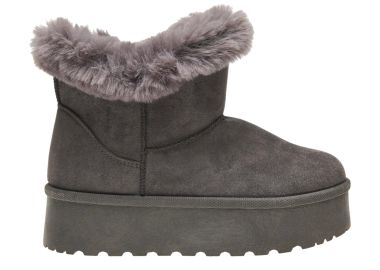 Μποτάκια Funky Buddha Μποτάκια FBL010-106-08-GREY Γυναικείο - Funky Buddha - 