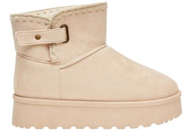 Μποτάκια Funky Buddha Μποτάκια FBL010-110-08-CHALK Γυναικείο - Funky Buddha - 