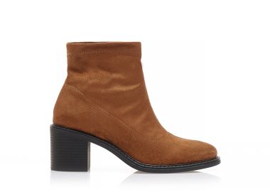 Μποτάκια κάμελ σουέτ ΚΑΜΕΛ - Tsoukalas - 