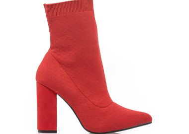 Μποτάκια κόκκινα κάλτσα ΚΟΚΚΙΝΟ - Tsoukalas - 