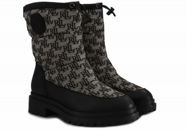 Μποτάκια Lauren Corre Monogram Jacquard 3802882382001-001 Γυναικείο - Lauren - 