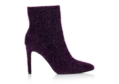 Μποτάκια μωβ λούρεξ μυτερά ΜΩΒ - Tsoukalas - 