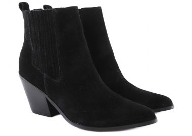 Μποτάκια Nine West Lexa LEXA-Black suede Γυναικείο - Nine West - 