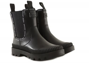 Μποτάκια Pepe Jeans Gum Chelsea PLS50466-999-BLACK Γυναικείο - Pepe Jeans - 