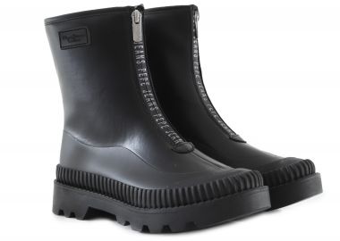 Μποτάκια Pepe Jeans Gum Zip PLS50467-999-BLACK Γυναικείο - Pepe Jeans - 