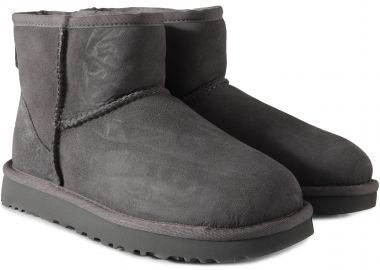 Μποτάκια Ugg Classic Mini II 1016222-GREY Γυναικείο - Ugg - 