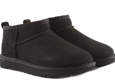 Μποτάκια Ugg Classic Ultra Mini 1116109-BLK Γυναικείο - Ugg - 