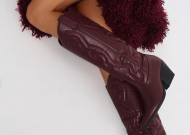 Μπότες Cowboy με Κέντημα -  - 