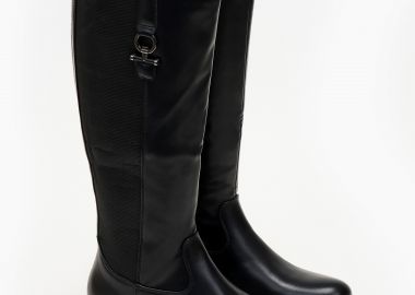 Μπότες ιππασίας με λάστιχο - Μαύρο - Issue - 