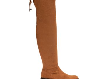 Μπότες κάμελ σουέτ κάλτσα ΚΑΜΕΛ - Tsoukalas - 