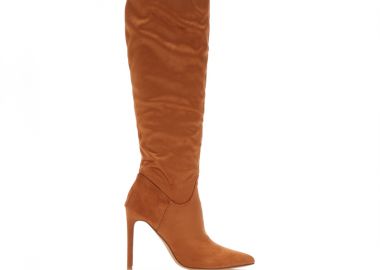 Μπότες κάμελ σουέτ μυτερές ΚΑΜΕΛ - Tsoukalas - 